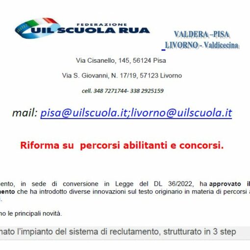 riforma percorso abilitanti